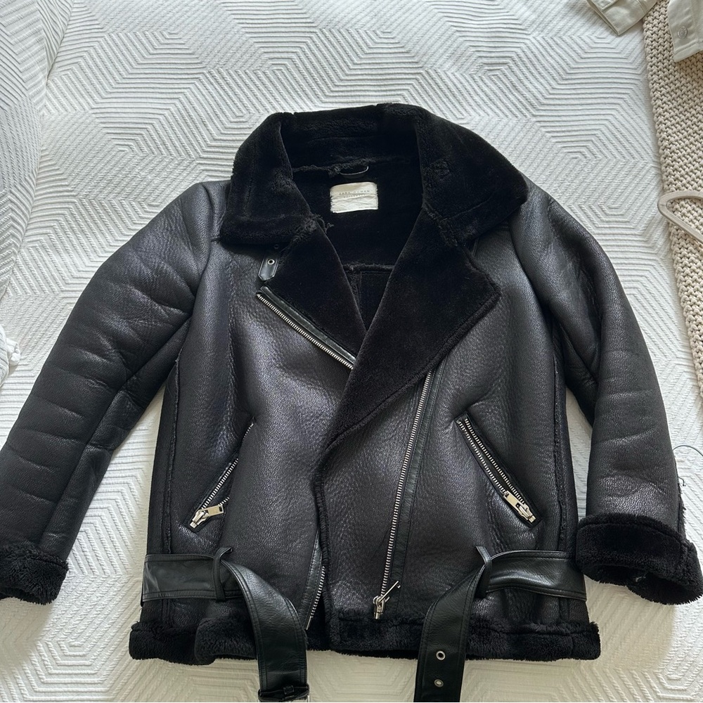 Zara bomber coat